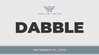 DABBLE