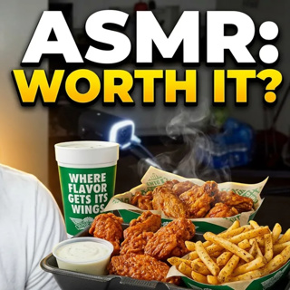 ASMR New Wingstop Wings Soft Spoken Mukbang #asmr