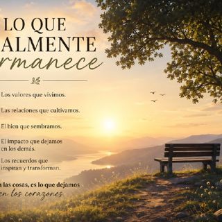 Lo que realmente permanece