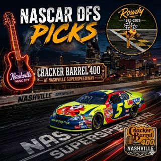 Cracker Barrel 400 DFS Picks 2026 I NASCAR Gambling Podcast (Ep. 805)