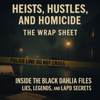 “The Wrap Sheet: Inside the Black Dahlia Files — Lies, Legends, and LAPD Secrets”