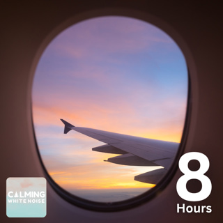 Airplane White Noise (8 Hours) | Relaxing Plane Cabin White Noise for Sleeping and Relaxing