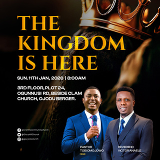 THE KINGDOM IS HERE | REV. VICTOR ANAELE | 11TH JANUARY 2026