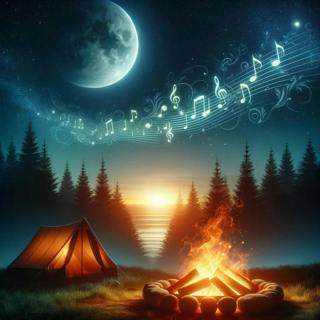 😴🔥🎵 The Comforting Sound of FIRE with Soothing MUSIC for a Peaceful SLEEP