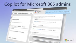 Introducing Copilot in the Microsoft 365 admin centers