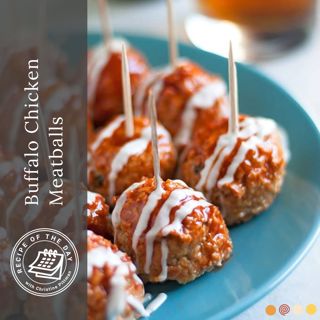 Buffalo Chicken Meatballs