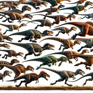 100 Fastest Dinosaurs