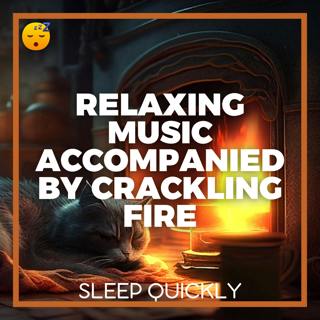 😴🔥🎵 Relaxing MUSIC Accompanied by Crackling FIRE for a Comforting NIGHT