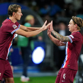 - Patrick Berg og Sander Berge sammen på midtbanen svinger dårlig