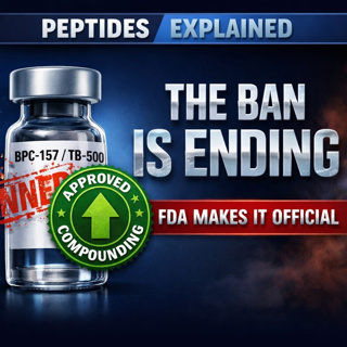 The Peptide Ban Is Ending: FDA Officially Begins Reclassification Process for BPC-157, TB-500 & More