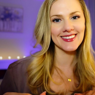 ASMR Lavender Night 💜 Soft Whispers + Bath Meditation 🌙