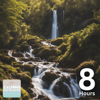 Soothing Waterfall Sounds for 8 Hours | Peaceful Sleep Ambience