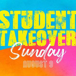 Student Takeover Sunday
