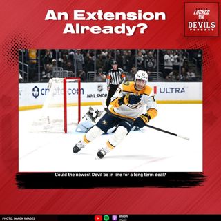 Could the New Jersey Devils ALREADY be Looking to Extend Luke Evangelista?
