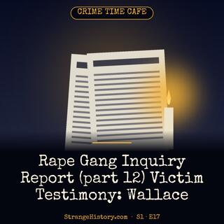 Rape Gang Inquiry Report (part 12) Victim Testimony: Wallace