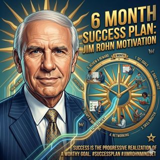 6 Month Success Plan: Jim Rohn Motivation