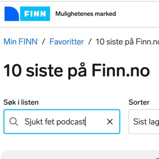 BB: "10 siste" fra Finn.no
