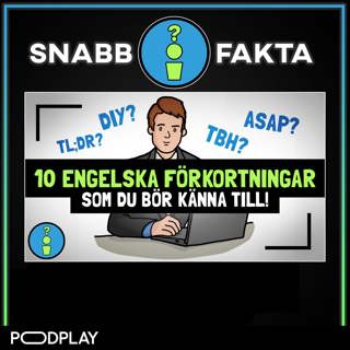 10 engelska förkortningar som du bör känna till!