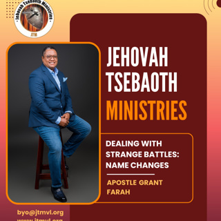 Dealing with strange spiritual battles NAME CHANGE SERVICE | Apostle Grant Farah
