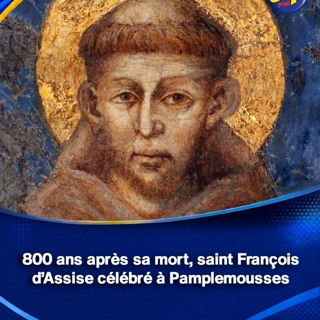 800 ans après sa mort, saint François d’Assise célébré à Pamplemousses