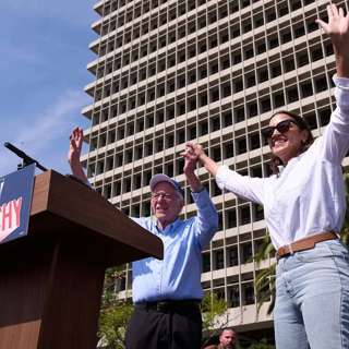 Protestors Unite Against Trump Policies, VA Faces Staffing Cuts, Sanders Ocasio-Cortez Rally in Utah, Trump Tariffs Escalate Trade Tensions, and more...