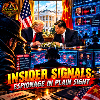 THE TRUMP–XI SUMMIT: THE ESPIONAGE GAME HIDDEN IN PLAIN SIGHT