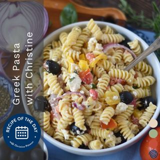 Greek Pasta with Christine