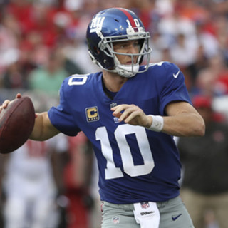 Mike Francesa with Eli Manning