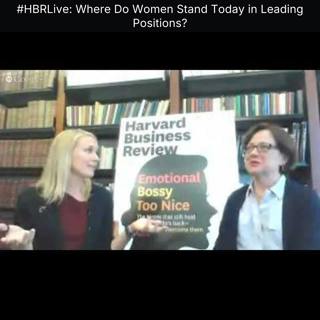 #HBRLive: Where Do Women Stand Today in Leading Positions?