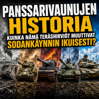 Panssarivaunujen historia – Kuinka nämä teräshirviöt muuttivat sodankäynnin ikuisesti?