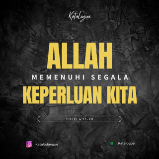 Allah Memenuhi Segala Keperluan Kita
