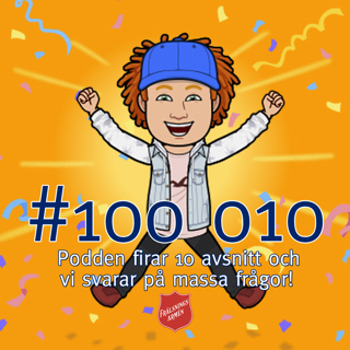 #100 010 Podden firar 10 avsnitt och vi svarar på massa frågor!