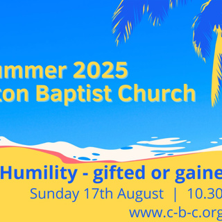 Humility - gifted or gained