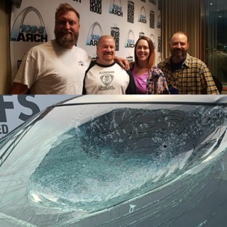 Car Hit By Bowling Ball