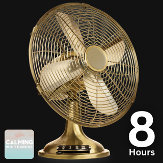 Fan Noise (8 Hours) | Box Fan White Noise for Sleeping