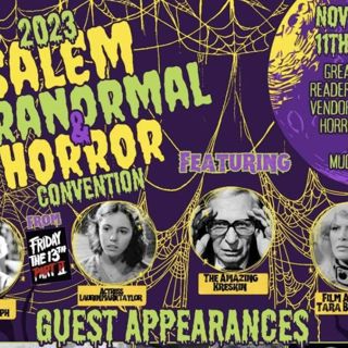 2023 Salem Paranormal & Horror Convention