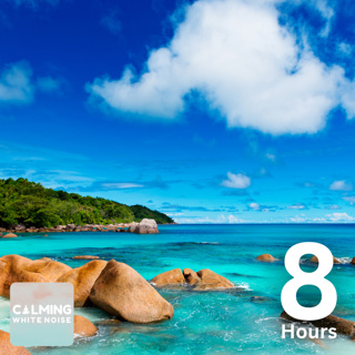 Epic Relaxing Beach Sounds (8 Hours) | Brown Noise for Sleep and Relaxation
