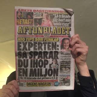 Sponsrat material på ettan och Googles skattemoral