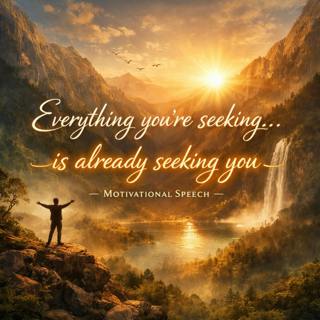 Everything You’re Seeking… Is Already Seeking You - Motivational Speech