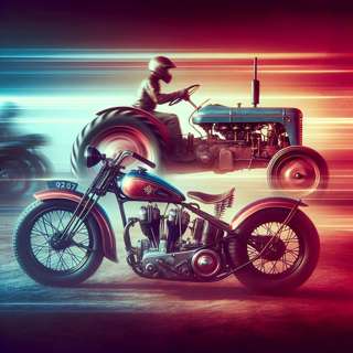 The Week That Was:Meeting Hot Cross Bob, Racing Tractors and Cheating with Triumph Motorcycles