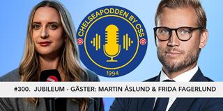 #300. Jubileum - Gäster: Martin Åslund & Frida Fagerlund