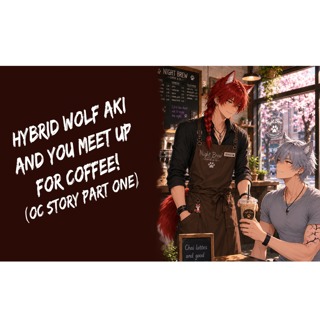 Hybrid Wolf Aki And You Meet Up For Coffee! ~Fantasy ASMR~ (OC Story Part One)