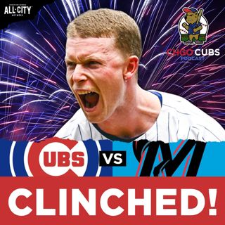 CUBS POSTGAME: Cubs CLINCH! Pete Crow-Armstrong 40/40 & Chicago Are OCTOBER-BOUND! | CHGO Cubs