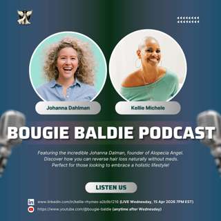 Hair Loss Journey & Holistic Healing | My Story on Bougie Baldie Podcast (Part 1)