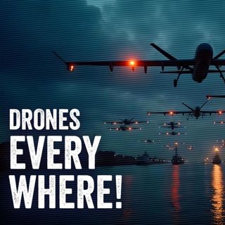Drone Swarm Mystery: From New Jersey to Denmark! 20+ LARGE Drones
