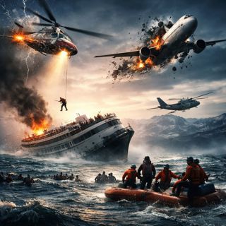 The Lightning Strike of Super Puma 56 Charlie