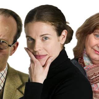 Den lyckliga familjen gör comeback i reklamen! Annika Sundberg, Jessika Gedin och Johan Hakelius i Spanarna