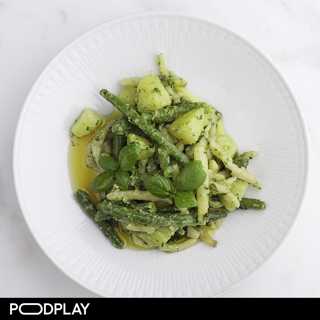 31. Trofie al Pesto con patate e fagiolini