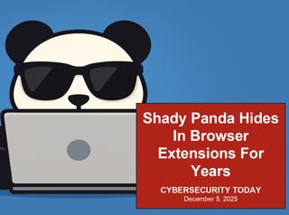 Shady Panda Hides For Years In Legitimate Browser Extensions: Cybersecurity Today