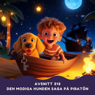 Den modiga hunden Saga på Piratön